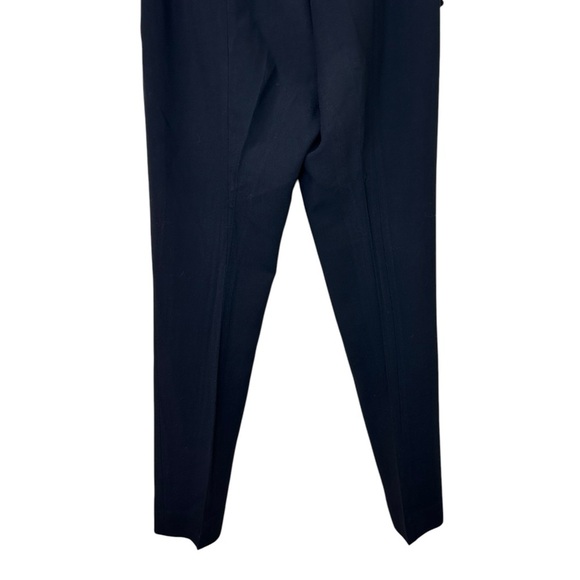 Theory - Women’s Belted Cigarette ‘Camogie’ Pant, Slim-Fit, Career, Black Size 4 - Picture 8 of 14